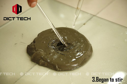 DICT Alkai-free accelerator experimental