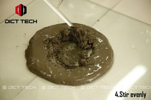 DICT Alkai-free accelerator experimental