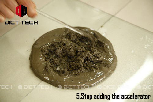 DICT Alkai-free accelerator experimental